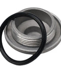 High Performance Scooter Oil Drain Screw Kit With Spring Filter And O Ring M30 Aluminum Fluid Maintenance Set For 50 125 150cc GY6 Mopeds Baotian Znen Taotao Benzhou Super Easy Service Upgrade, silver aluminum M30 drain screw with black O-ring
