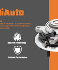 Front Wheel Hub Bearing Assembly 515142 Fits Ford F150 Expedition Navigator 2011 2012 2013 2014 4WD 4X4 on display with features