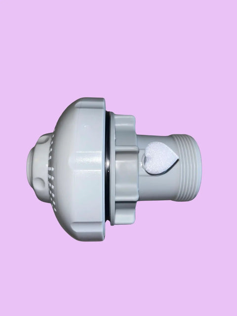 Side view of an Aerator Plug Replacement For Stock Tank And Above Ground Pools Fits Intex And Bestway Air Jet Valves No Leak With UV Resistant PETG.