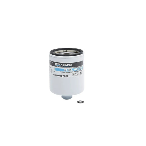 Water Separating Fuel Filter For Verado L6 Outboards - 10 Micron Replacement Element image showing the filter element in packaging