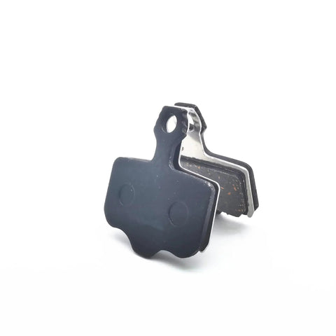 Heavy Duty Semi Metal Disc Brake Pads For Electric Scooters Compatible With Dualtron Thunder Zero 8X 10X Kugoo G1 two pairs, close-up view.