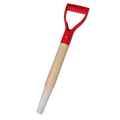 Long Wooden Garden Shovel Replacement Handle 46cm For Digging And Diy Craft Projects Durable Spade Handle With Smooth Finish Easy To Install