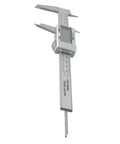 Micpointik Digital Caliper 6 Inch, 4-Way Measurement Tool with LCD readout, silver finish, measuring tool for precision tasks.