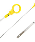 Dipstick Replacement For 2.0L EcoBoost Engines OEM CJ5Z-6750-A with yellow handle and stainless steel gauge