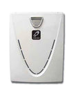 Top Tier Outdoor Tankless Water Heater, 6.6 Gallon Per Minute Propane Powered With Ultra Low Nox Specs, wall-mounted unit.