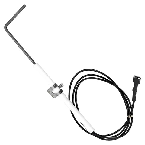Flame Sensor Replacement For Commercial Cooking Equipment, High-Performance Sensor Element For Burners And Ovens, Durable Industrial Grade Part, Easy Install, Reliable Fire Safety Upgrade, bent probe with cable