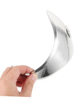 Silver curved Pro Grade Fencing Hand Guards For Practice And Competition Replacement Parts Easy Install Protective Gear