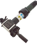 Hella Rugged 220V Electric Pipe Beveling Machine Auto Alignment for 1 to 3 Inch Steel Pipes, showing the compact tool design.