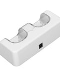 Portable Dual Charging Dock For Controllers And More Quiet No Fuss Charging Station With Stable Two Device Dock And Two 2800mAh Lithium Batteries