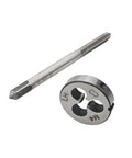 Left Hand Metric M4 X 0.7 Tap And Die Set HSS High Speed Steel Threading Kit For Reverse Thread Repair And Precise Machining Projects