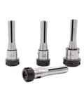 Heavy Duty R8 ER Collet Chuck With Comfort Grip Handle For Milling Machine Lathe Precision Tool Holder compatible with various ER collets.