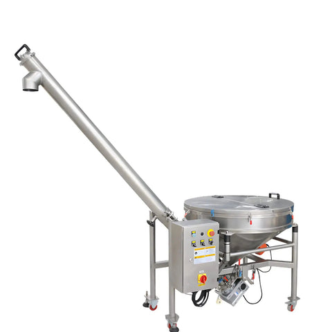 Top Notch Automatic Screw Conveyor For Bulk Grain Corn Wheat And Feed Pellets. This Industrial Transport Machine Moves Particles Efficiently In Factories And Warehouses With Reliable Helical Blade Design. A Solid Choice For Heavy Duty Material Handling
