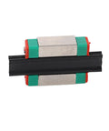 Miniature Linear Motion Rail Slide Block For Ultra Smooth Operation In Automation Equipment, Alloy Steel Guide Rail With Low Friction For High Precision Movement, Durable And Plug And Play Install, 1 Unit, black rail