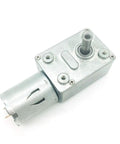 12V DC Worm Gear Motor 3 RPM High Torque 25kgcm All Metal Gears Self Locking Reversible Micro Gear Motor JGY-370 top view