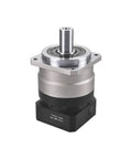 Heavy Duty VRB140 Helical Planetary Gearbox Reducer With A Two Stage Ratio Spanning 15:1 To 100:1 For 180 Frame AC Servo Motor And 35mm Input Shaft, showcasing design and shaft.