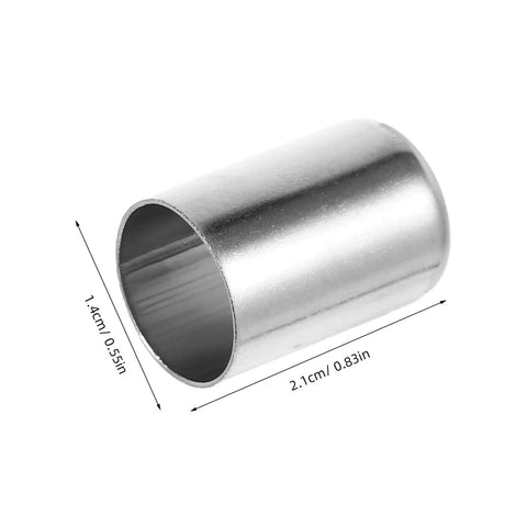 100 Pcs Heavy Duty Stainless Steel Hydraulic Hose Sleeves High Pressure Fitting Industrial Wear Resistant Easy Install Secure Connection Leak Proof Plus Badass Durability Built For Serious Shop Work No Fail System Top Tier Stuff, 2.1cm sleeve