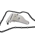 Automatic Transmission Filter Oil Pan Gasket Kit For 4T60E 4T65E Fits 1991 To 2011 Chevy Buick Cadillac Oldsmobile Pontiac Replaces TF161 58837 58918 8651651 Drop In Easy Install showing filter and gasket