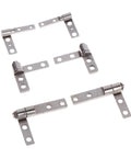 Five torque shaft industrial cabinet hinges with soft close damping for quiet smooth self-close and no slam doors displayed