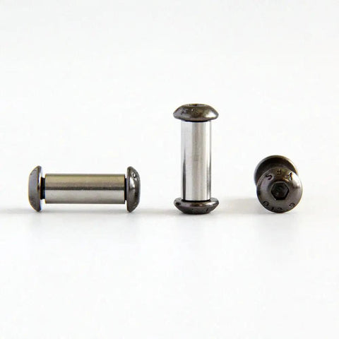 Knife Handle Hardware Kit Ten Pcs Bolt Rivets And Screws Fasteners For Knives Diy Knife Makers M4 Round Hex Head Nuts 416 Steel