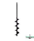 Bulb Auger And Bedding Plant Tool Set Three By Forty-Eight Inch Garden Auger Drill Bits With One-Half Inch Non-Slip Hex Drive No-Fuss Hand-Welded