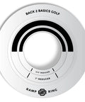 Golf Putting Rings Three Piece Set For Indoor And Outdoor Practice With Ramp Ring And Hole Reducers Pro Precision Training For Realistic Accuracy Perfect For Home Office Backyard Setups On Golf Carpets Mats And Flat Surfaces