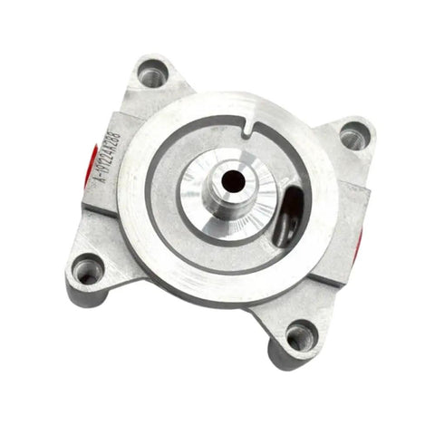 Heavy Duty Engine Remote Mount Coolant Filter Head Replacement For L8.9 G8.3 ISC CM850 Models Replaces 204163 204163S, aluminum component.