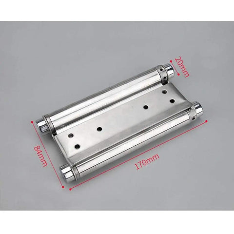 Stainless Steel Double Open Spring Hinge For Doors And Gates 3 Inch 4 Inch 5 Inch Two Way Self Closing Heavy Duty And Rust Resistant DIY