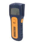 ViaGasaFamido Stud Finder Wall Scanner with LCD Display for Live Wire and side view showing buttons and LCD screen.