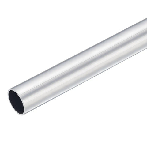 6063 Aluminum Round Tube 22mm Outer Diameter 19mm Inner Diameter 400mm Length Pipe Tubing For Industrial DIY Projects Light