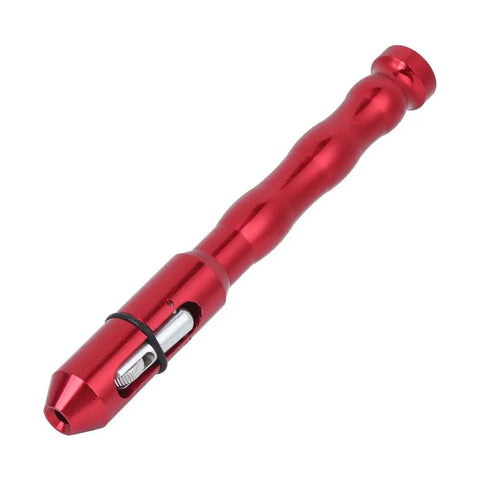 Get That Heavy Duty TIG Welding Wire Feed Pen And Rock Your Shop With This Super Fast Industrial Arc Welding Tool That Handles 1 To 3.2mm Wire Like A Boss While Keeping It Lightweight Ergonomic And Totally Portable For You Pros, red aluminum design.