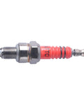 3-electrode spark plug from GY6 Ignition Coil Kit With 6 Pin AC CDI Box And 3 Electrode Spark Plugs For 50cc To 150cc Mopeds Scooters ATVs Go Karts