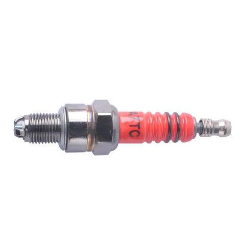 3-electrode spark plug from GY6 Ignition Coil Kit With 6 Pin AC CDI Box And 3 Electrode Spark Plugs For 50cc To 150cc Mopeds Scooters ATVs Go Karts
