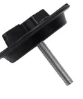 Beefed Up Direct Replacement Spare Wheel Tie Down Bolt Retainer Clip For Hyundai And Kia 2001 To 2013 Models shown at an angle