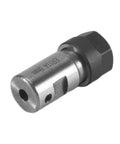 Premium Heavy Duty Motor Shaft Collet Chuck Spindle Extension Rod, metal CNC milling tool with a hex nut design for precision.