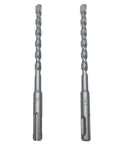 Two COMOK carbide masonry drill bits with SDS-plus shanks, 8 mm × 160 mm