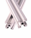 Sturdy 2pcs Aluminum Profile Extrusion Featuring Sleek T Slot Design That Is Totally Anodized And Perfect For Your Next DIY Build Or Industrial Project With Amazing Strength Yet Super Lightweight To Handle Any Tough Job Around The House Or Shop Without - close-up view