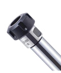 Heavy Duty ER Extension Rod For CNC Milling With Powerful Clamping Force And Precision Runout Control Perfect For C25 Collet Chucks In 100L To 150L Sizes, showing the clamp end.