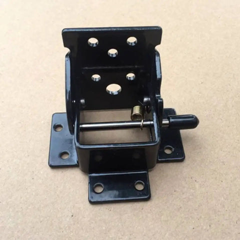 90 Degree Self Locking Folding Hinge For Tables Chairs Benches Beds And Coffee Tables Black Heavy Duty Leaf Hardware product