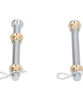 Door Hinge Pins Kit With Bushings For Ford Mustang 1979 To 1993 Replacement Metal Hardware Easy Install Durable High Strength Components