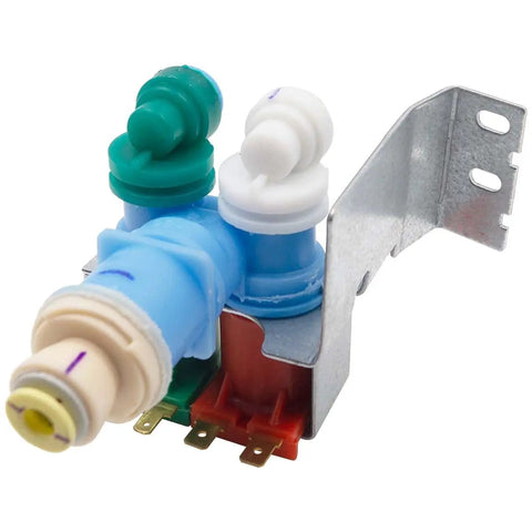 Model Specific Refrigerator Water Inlet Valve Replacement W10247725 1515060 Easy DIY Install For Side By Side Refrigerators Not Universal