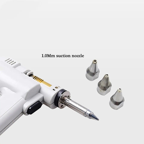Electric Vacuum Desoldering Pump Portable Soldering Gun With 1.0mm Nozzle Strong Suction Tin Removal Solder Sucker