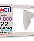 1/144 Convair CV 880 22 Landing Flaps Resin Aircraft Accessory Kit For Eastern Express Model Kits Unpainted Unassembled Upgrade