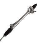 Heavy Duty Power Steering Rack And Pinion Assembly For Toyota RAV4 2006 2012 with rubber boots and metal structure.