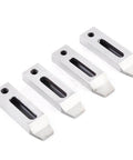Set Of 4 Magnetic Jig Clamps For Wire EDM Fixture Boards In Stainless Steel With M8 By 1.25 Screws, Adjustable Leveling