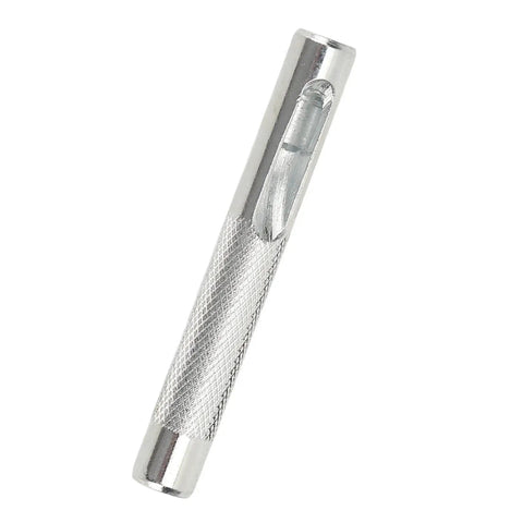 Pro Grade Leather Chisel Kit With Replaceable Stitching Tool And Belt Punch Set Ten Accessories cylindrical tool
