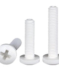 Heavy Gauge PP Plastic Screw Assortment Kit With M3 M4 M5 Metric Phillips Pan Fasteners hex nuts washers 470 piece screws and bolts