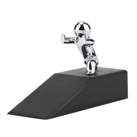 Heavy Duty Non Slip Door Stopper With Rubber Base For Kid And Pet Safety At Home Keeps Doors Propped Open With Durable Rubber Construction