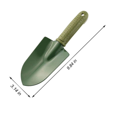 Durable Magnesium Alloy Garden Shovel For Digging And Planting With Ergonomic Non Slip Plastic Handle Lightweight Spade For Lawn Work