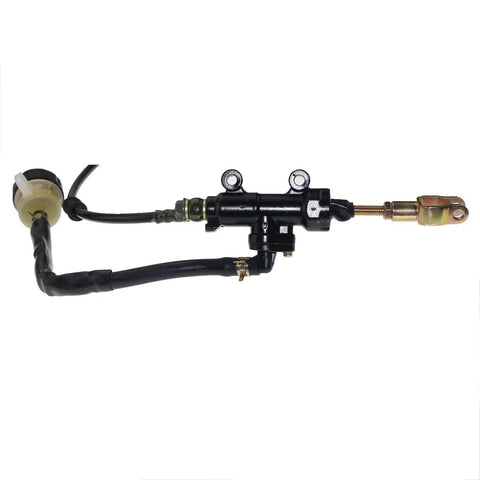 Rear Hydraulic Brake Caliper Master Cylinder Kit for Go Karts ATVs Golf Carts and Drift Trikes With Stainless Disc Brakes