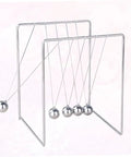 Newton Pendulum Desk Toy For Home Office Decor Square Iron Balance Gadget That Makes Physics Fun Hands On Learning Tool